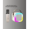 Taşınabilir Karaoke Mikrofon Seti Bluetooth Hoparlörlü Yeni Nesil