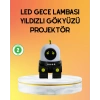 Taşınabilir Lityum Bataryalı Led Gece Lambası ve Projektör