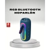 Taşınabilir Mini Bluetooth Hoparlör Güçlü Ses ve Şık Kırmızı Tasarım