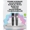 Taşınabilir Şarjlı Saç Sakal Tıraş Makinesi – 3 Taraklı Sessiz ve Ergonomik
