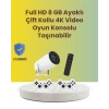 TÇift Kollu Tasarımlı Kablosuz Projeksiyon – 4K 10.000 Oyun ve Smart App Desteği