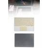 Touchpad Tüm Cihazlara Uyumlu Bluetooth Klavye Touchpad Slim Kablosuz Wifi Q Klavye