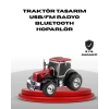 Traktör Tasarımlı Bluetooth Hoparlör USB TF AUX FM Radyo