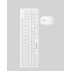 USB Alıcılı Kablosuz Klavye Mouse - Geniş Uyumluluk Sessiz Tuşlar
