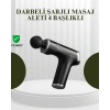 USB Type-C Şarjlı Taşınabilir Masaj Tabancası