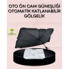 UV Korumalı Şemsiye Tipi Oto Güneşliği - Geniş Araç Uyumu