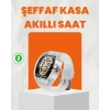 Uzun Pil Ömürlü Akıllı Saat Spor ve Günlük Kullanım