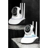 Wifi Kamerası Çift Yönlü Bebek Güvenlik Kamerası Gece Görüşlü