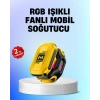 Yarı İletken Çipli RGB Işıklı Telefon Soğutucu