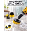 Yüksek Devirde Etkili Temizlik Sağlayan Matkap Ucu Fırça Seti