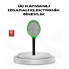 Yüksek Gerilimli Elektronik Sinek Raket – Sessiz Kimyasız ve Güvenli Kullanım