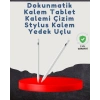 Yüksek Hassasiyetli Eğim Sensörlü Dijital Kalem – USB-C Hızlı Şarjlı