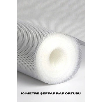 10 Metre Şeffaf Silikonlu Kaymaz Çekmece İçi Düzenleyici
