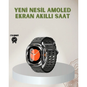 1.62 İnç Akıllı Saat Arama Özellikli Sağlık ve Spor Takibi
