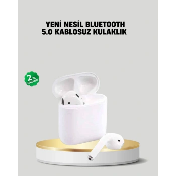 2. Nesil Bluetooth 5.0 Kablosuz Kulaklık Su Geçirmez HD Ses