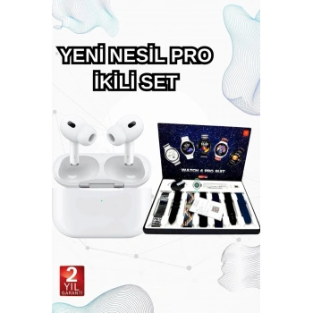2025 Model Akıllı Saat ve Yeni Nesil Pro Bluetooth Kulaklık ANC Özelliği