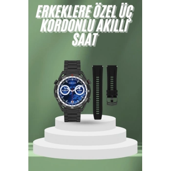 2025 Model Yuvarlak Ekran Android ve İOS Uyumlu GPS Takibi Yapabilen Akıllı Saat