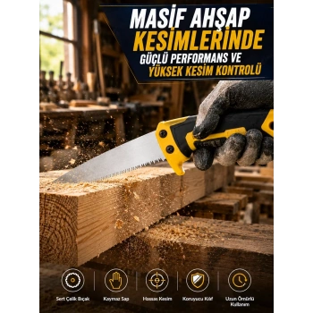 270 mm Düz Bıçaklı Bahçe Budama Testeresi Kılıflı