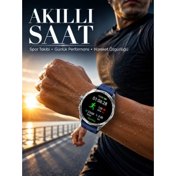 3 Değiştirilebilir Kordonlu Suya Dayanıklı Bluetooth Akıllı Saat