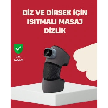 3 Seviyeli Titreşimli Isıtmalı Diz Bakım Masaj Cihazı
