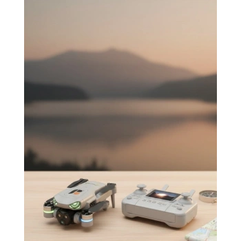 360° Takla ve Çift Kamera Özellikli Hobi Drone