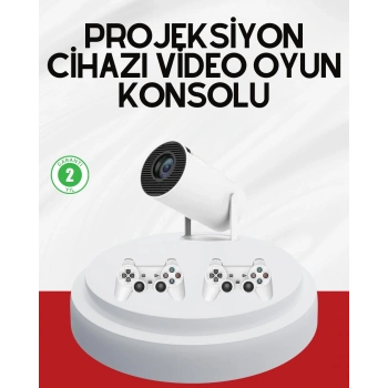 3D Oyun Destekli Kablosuz Ev Sinema Projeksiyon Cihazı