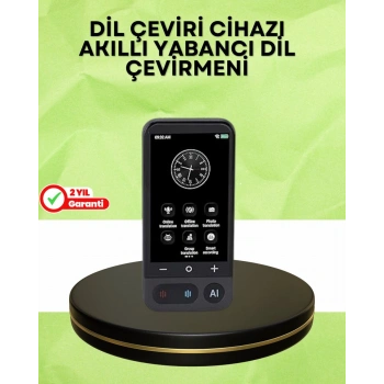 4.0 İnç Dokunmatik Ekranlı Akıllı Çeviri Cihazı