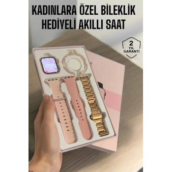 Akıllı Saat Adımsayar Nabız Takibi ve GPS Destekli Kadınlara Özel