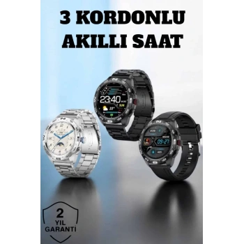 Akıllı Saat Arama Cevaplayan Titreşim Özelliğiyle Bildirim Görebilen