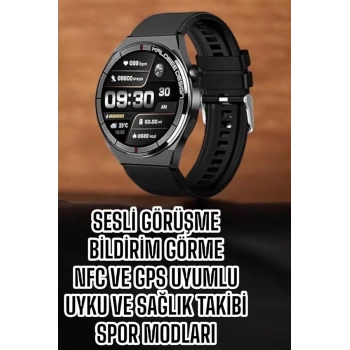 Akıllı Saat Bluetooth Bağlantılı Amoled Ekran Uyku ve Sağlık Takibi