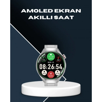 Akıllı Saat Bluetooth Görüşme Destekli – Spor Sağlık ve Bildirim Özellikli