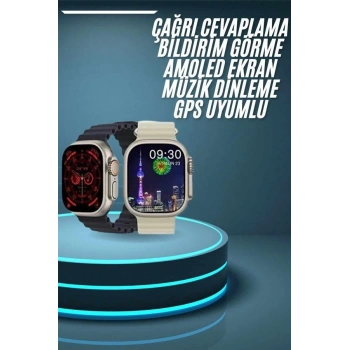 Akıllı Saat Çok Fonksiyonlu Uzun Pil Ömürlü Çağrı Cevaplayabilen Kol Saati
