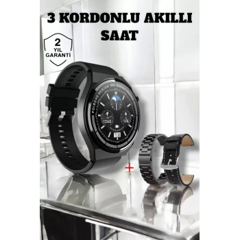 Akıllı Saat Uyku Ve Sağlık Takibi Bildirim Görme Arama Cevaplama