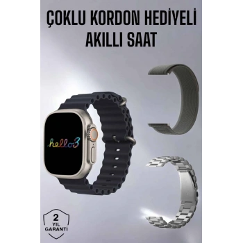 Akıllı Saat Yeni Nesil Bluetooth Bağlantılı Uyku Sağlık Takibi GPS Ve NFC Uyumlu