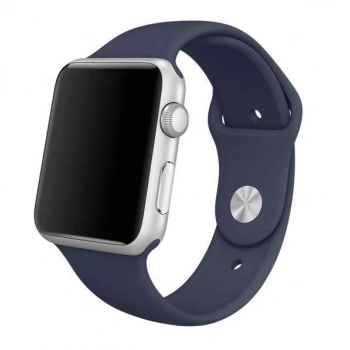 Ally Apple Watch 7-8 45mm 6-5-4 44mm Silikon Kordon Kayış 3-2-1 42mm-(5775)