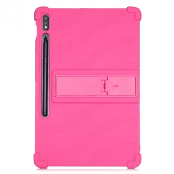 ALLY Galaxy Tab S8 S7 T870 /  T875 11 inç Standlı Silikon Kılıf-(5775)