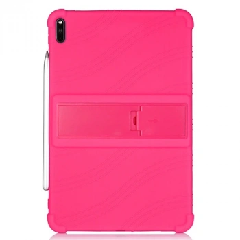 ALLY Huawei MatePad Pro 10.8 İnç Standlı Silikon Kılıf-(5775)