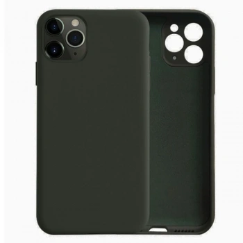 ALLY İPhone 11 Pro Max Kamera Korumalı Lansman Kılıf İçi Kadife Silikon Kılıf-(5775)