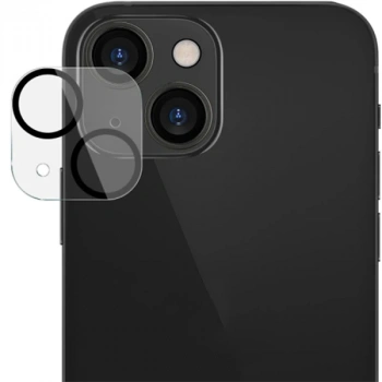 ALLY İPhone 13-13 Mini 3D Full Tempered Glass Cam Kamera Koruyucu-(5775)