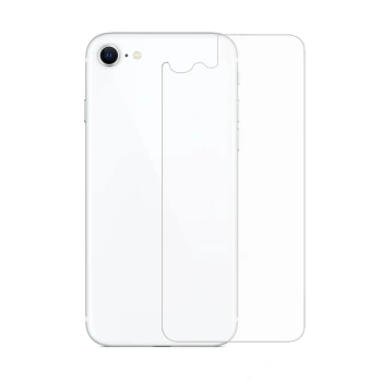 Ally iPhone SE3-SE2 İPhone 8-7 Tempered Şeffaf Arka Cam Koruyucu-(5775)