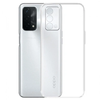 ALLY OPPO A93 5G Kamera Lens Korumalı Şeffaf Silikon Kılıf-(5775)