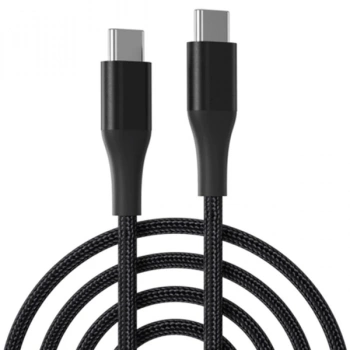 ALLY PD 100W 5A Hızlı Şarj Usb Type-C Kablo 1Metre Kevlar Kablo-(5775)