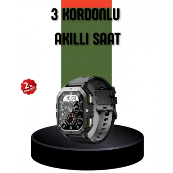 AMOLED Ekranlı Akıllı Saat 10 Gün Pil Ömrü