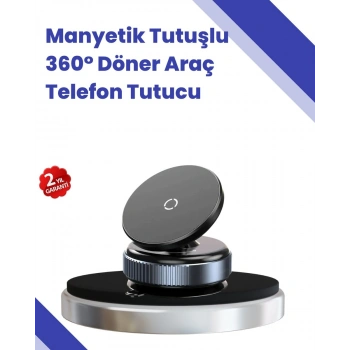 Araç İçi Telefon Tutucu Güçlü Manyetik Vakumlu Model