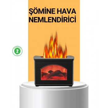 Aromaterapi Destekli Ultrasonik Nemlendirici USB Bağlantılı Sessiz Model