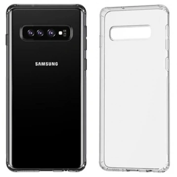 Baseus Galaxy S10 Simple Ultra İnce  Kamera Korumalı Silikon Kılıf-(5775)