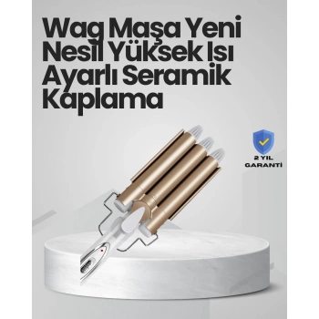 Bukle Saç Maşası – Kolay Kullanım Sağlıklı Bukleler yüksek ısılı