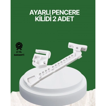 Çocuk ve Evcil Hayvanlar İçin Pencere Emniyet Kilidi 2 Adet