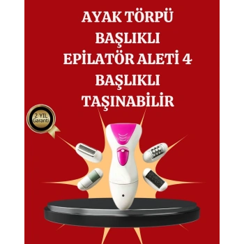 Çok Amaçlı Kadın Bakım Seti Epilasyon ve Törpü