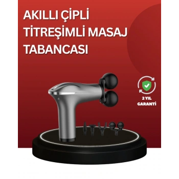 Çok Fonksiyonlu 4 Başlıklı Şarjlı Masaj Aleti Kas Ağrısı Rahatlatıcı